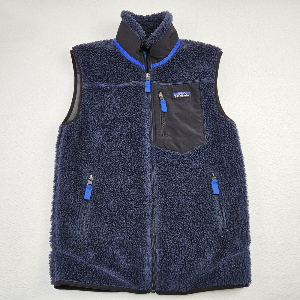 Patagonia Retro-X Navy Blue Fleece Vest